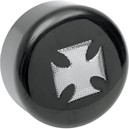 Tapa De Bocina Cruz De Malta Para Harley-Davidson® Black Horn Cover