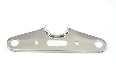 Top Triple Tree Cover Solid Style Stainless Steel For Harley-Davidson