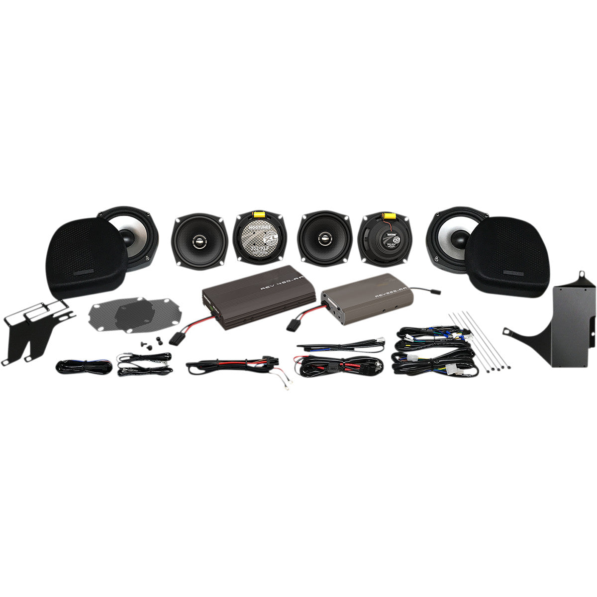 425-Watt-Verstärker/Sechs-Lautsprecher-Kit für Harley Davidson