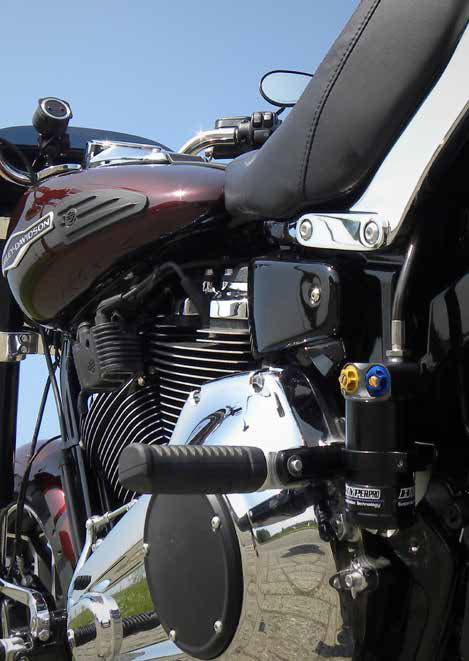 Apustable hoogte Morator voor Harley-Davidson Softail Milwaukee acht M8