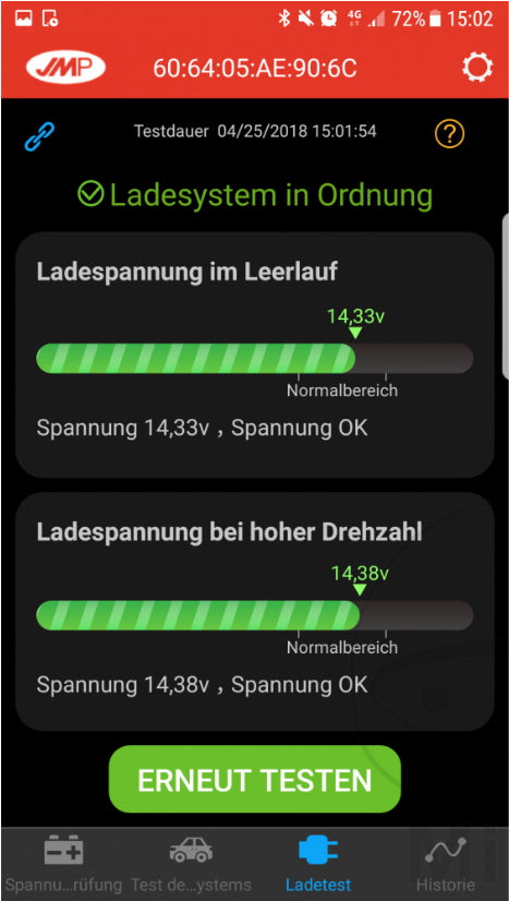 Indicador Estado Bateria JMP Lithium Smartphone Battery Status Monitor Bluetooth
