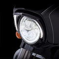 Visera Faro Para Harley-Davidson® Touring '14-Up Gloss Black Headlight Bezel