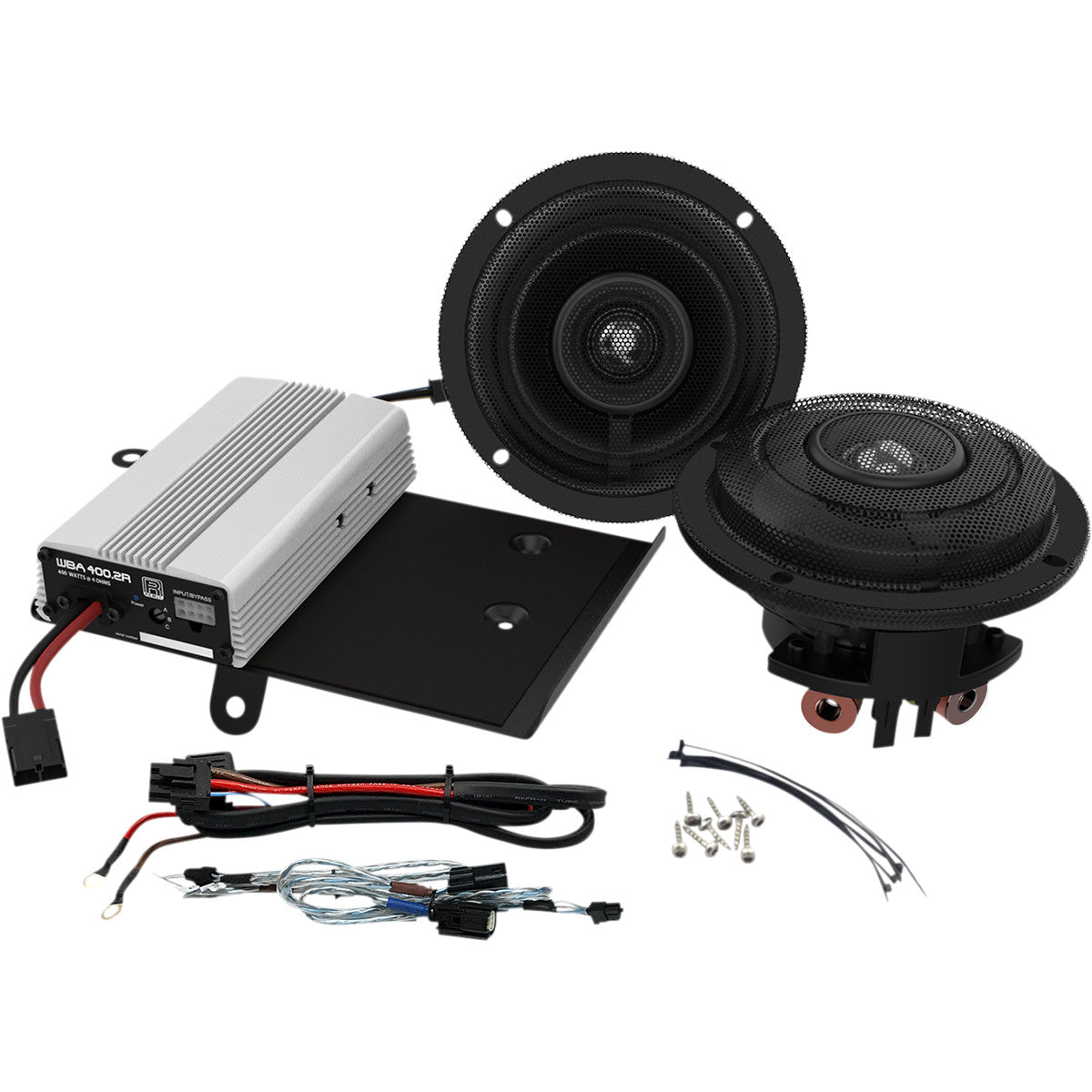 400-Watt Amp/ Speaker Kit For Harley Davidson