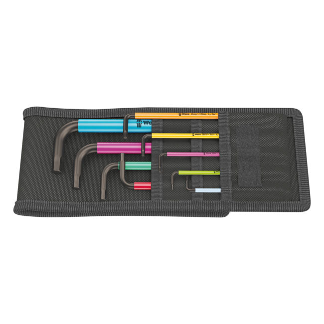 Wera Multi-Colour Hex Key Set for Harley Davidson