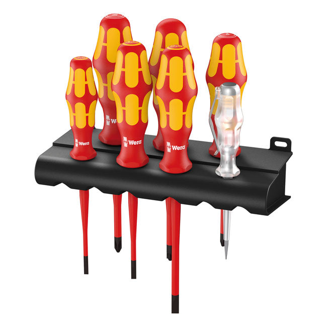 Wera Kraftform Plus Screwdriver and Voltage Tester Kit (7 Pieces)