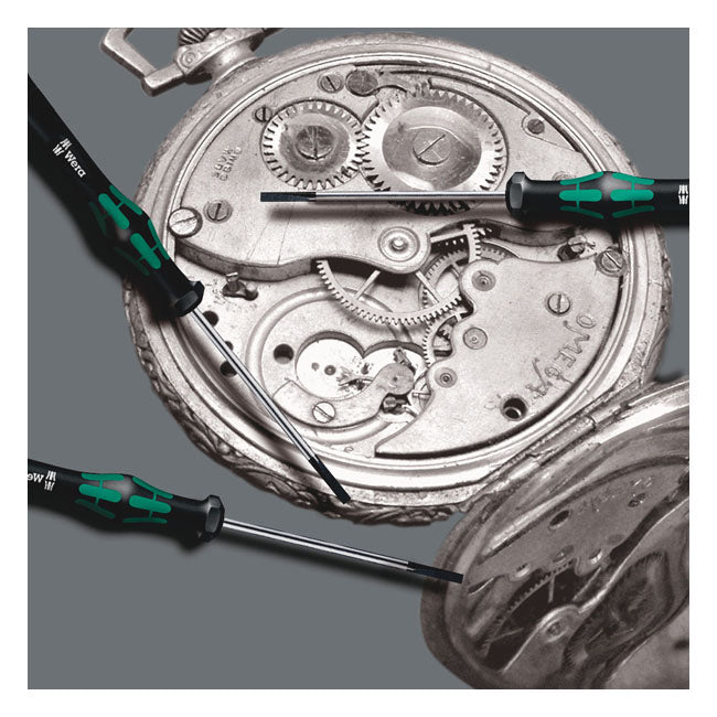 6-teiliger Mikro-Schraubendrehersatz von Wera für elektronische Anwendungen