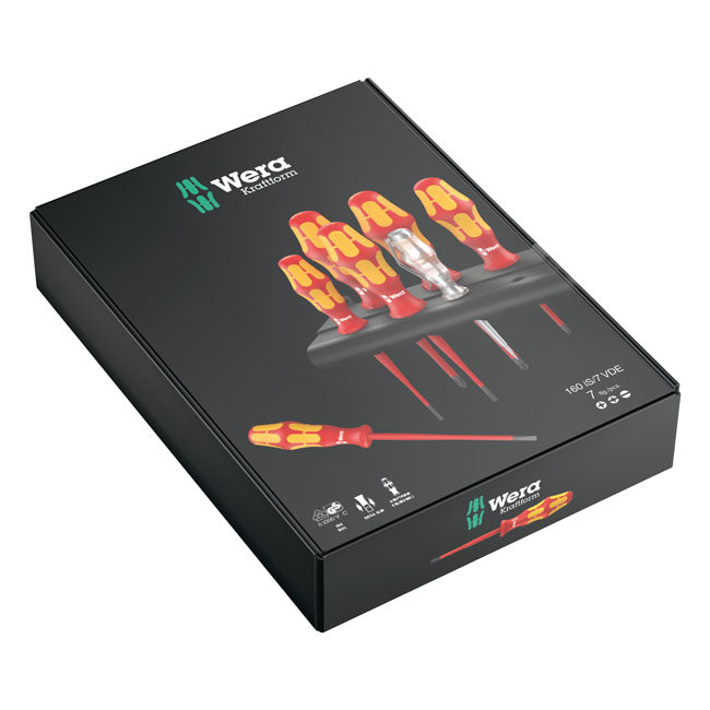 Wera Screwdriver & Voltage Tester Kit 7 Pcs. Kraftform Plus