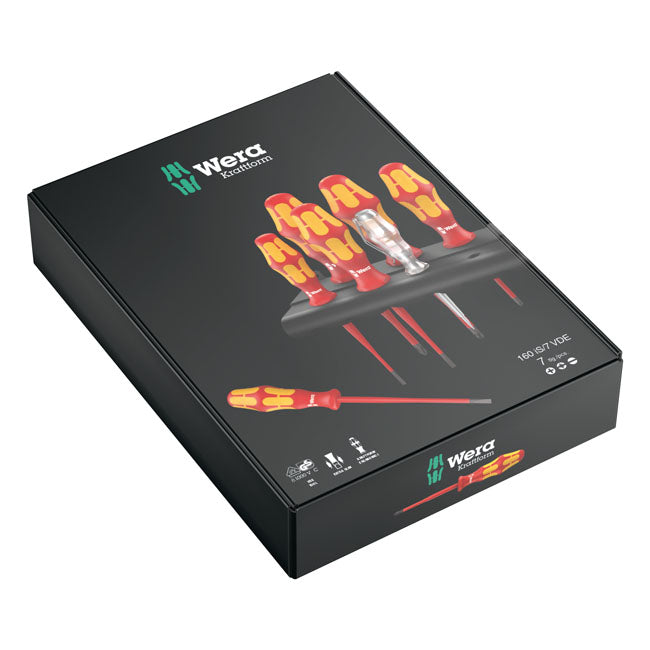 Wera Kraftform Plus Schraubendreher- und Spannungsprüfer-Set (7-teilig)