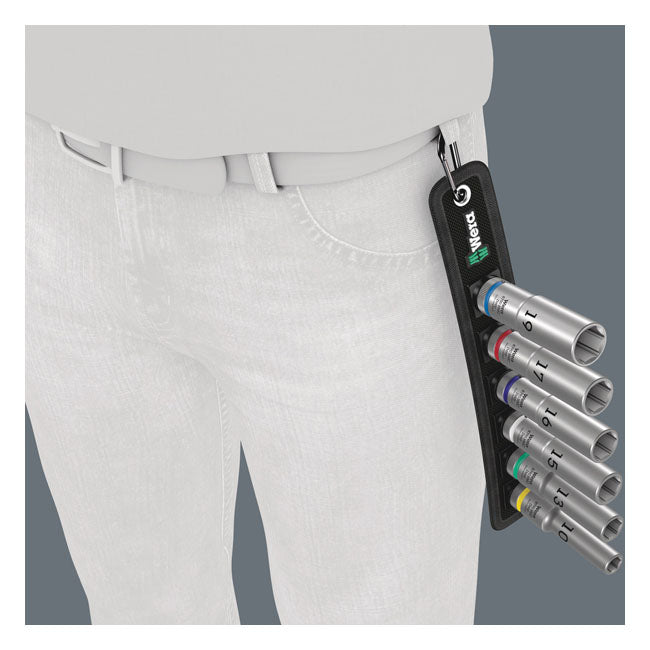 Wera, Belt Deep Hex Socket Bits 1/2"