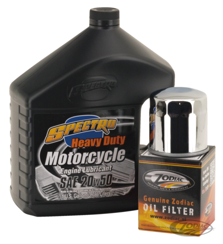 Cambio Aceite Para Harley-Davidson Evolution Spectro 20W50 Heavy Duty Oil Change