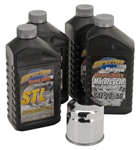 Kit Cambio Aceite Motor Y Transmision Sintetico Para Harley-Davidson Sportster