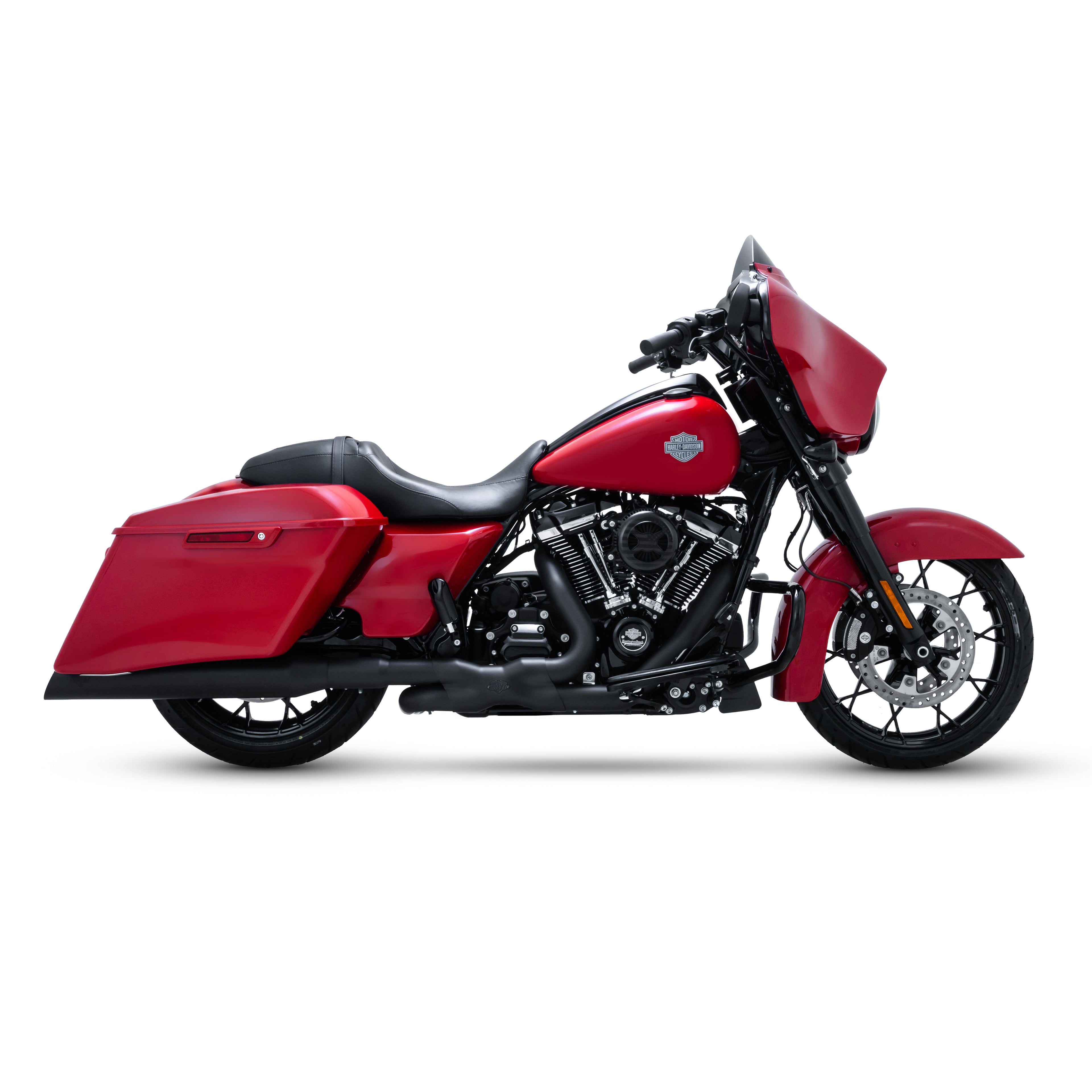 Colector De Escape Vance & Hines Power Duals Para Harley Davidson Touring