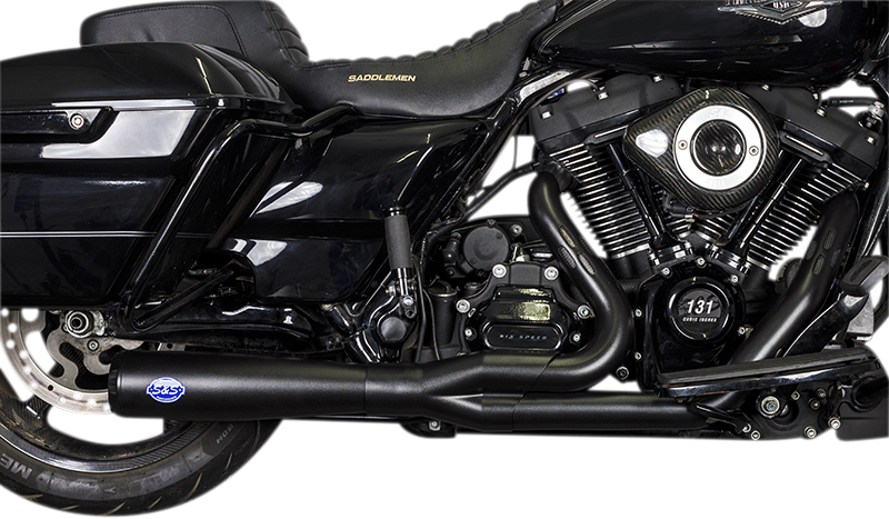 Diamondback 2-Into-1 uitlaatsysteem voor Harley Davidson