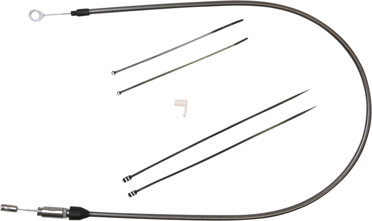 Quick Connect Braided Upper Clutch Cables Alternate Length For Harley Davidson