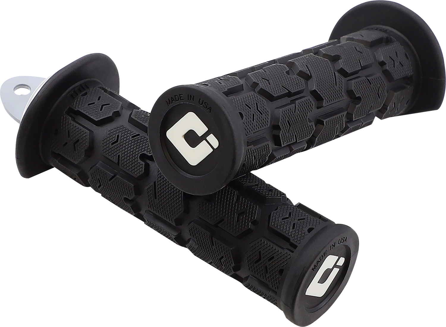 Rogue ATV/ PWC Grips Black/Silver