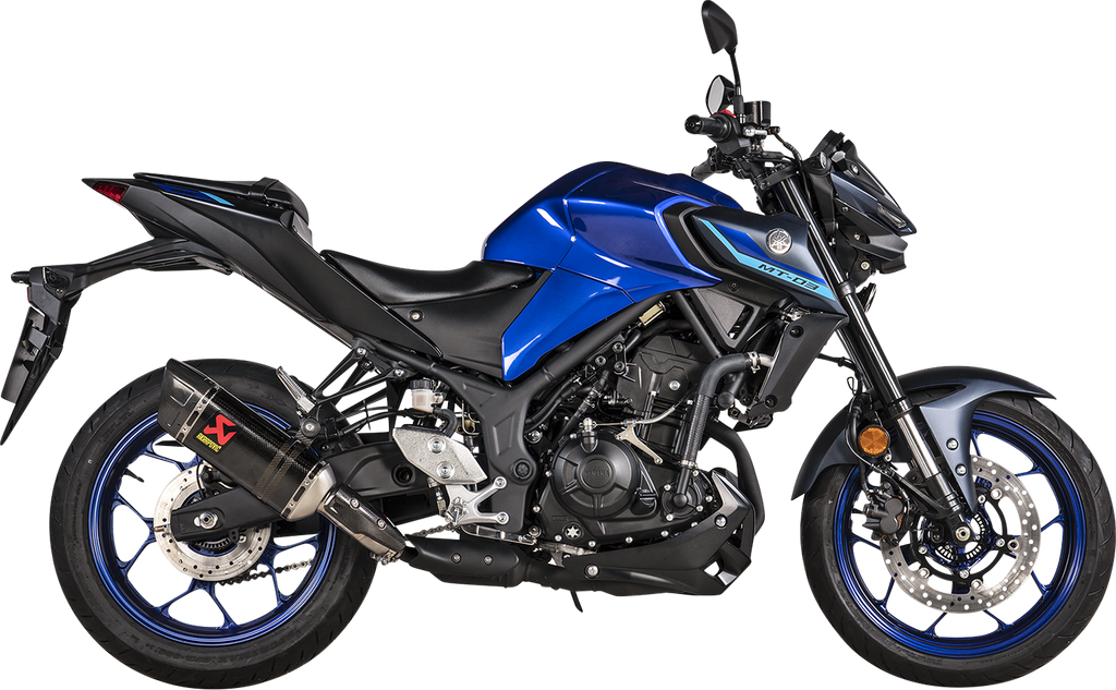 Schalldämpfer der Slip-On-Serie für Yamaha MT-03 22, YZF-R3 22