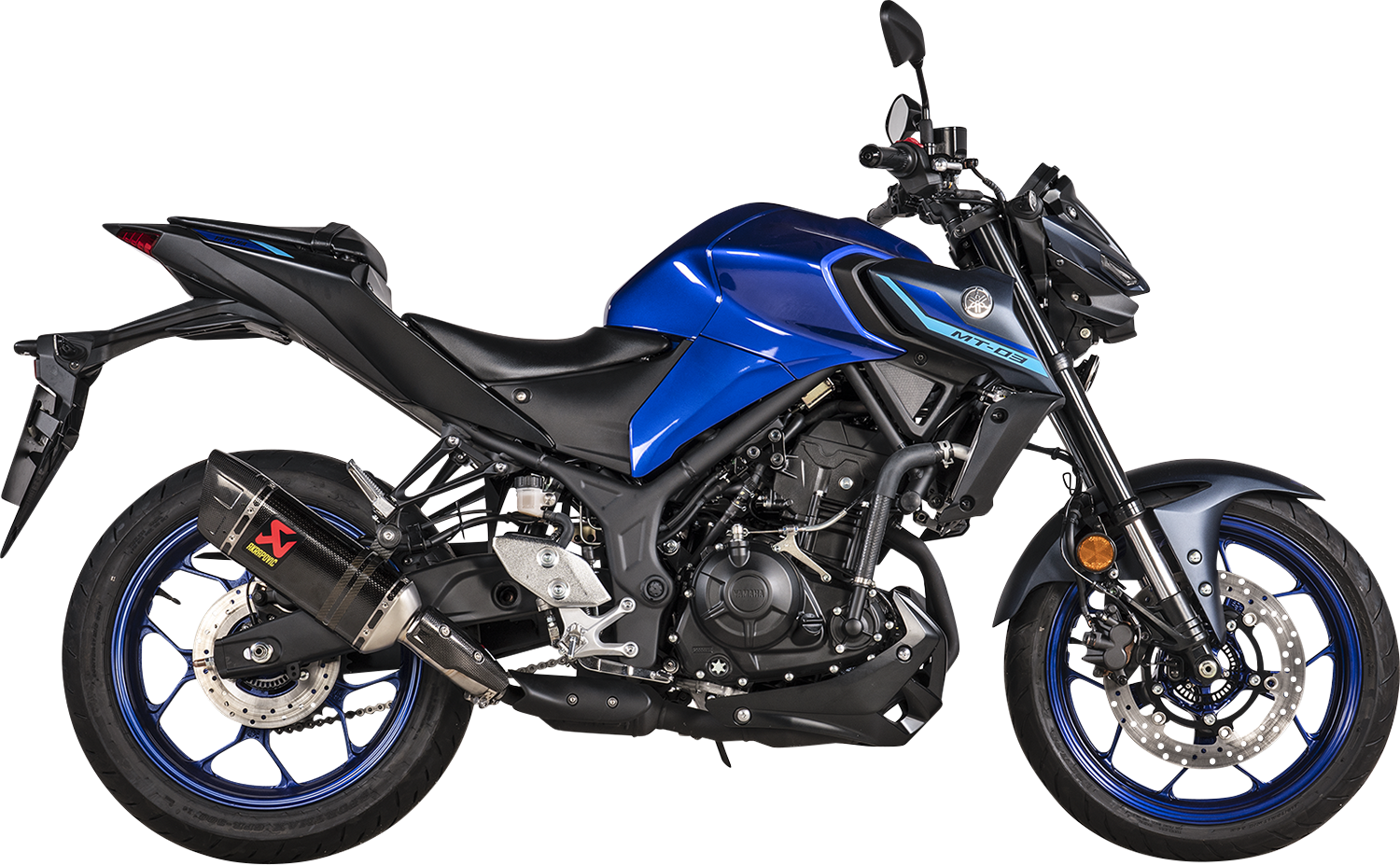 Schalldämpfer der Slip-On-Serie für Yamaha MT-03 22, YZF-R3 22