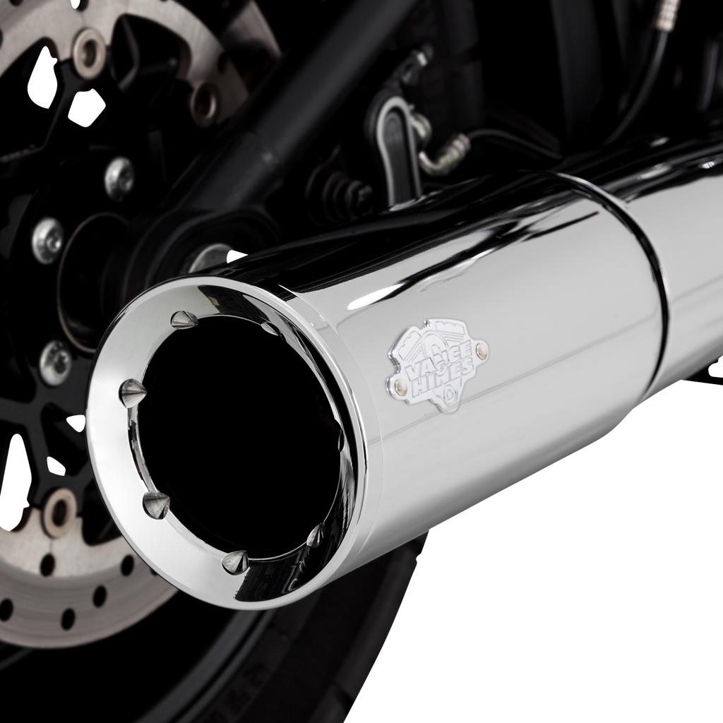 Pro Pipe 2-in-1-Chrom-Auspuffanlage für Harley-Davidson