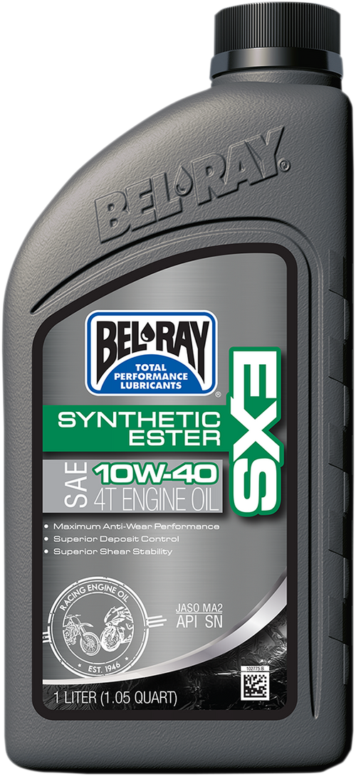 Aceite Motor 10W-40 Bel-Ray EXS Synthetic Ester 4T Motorcycle Engine Oil