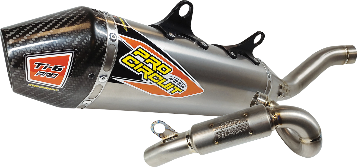 TI-6 and T-6 Exhaust Systems for Husqvarna and KTM