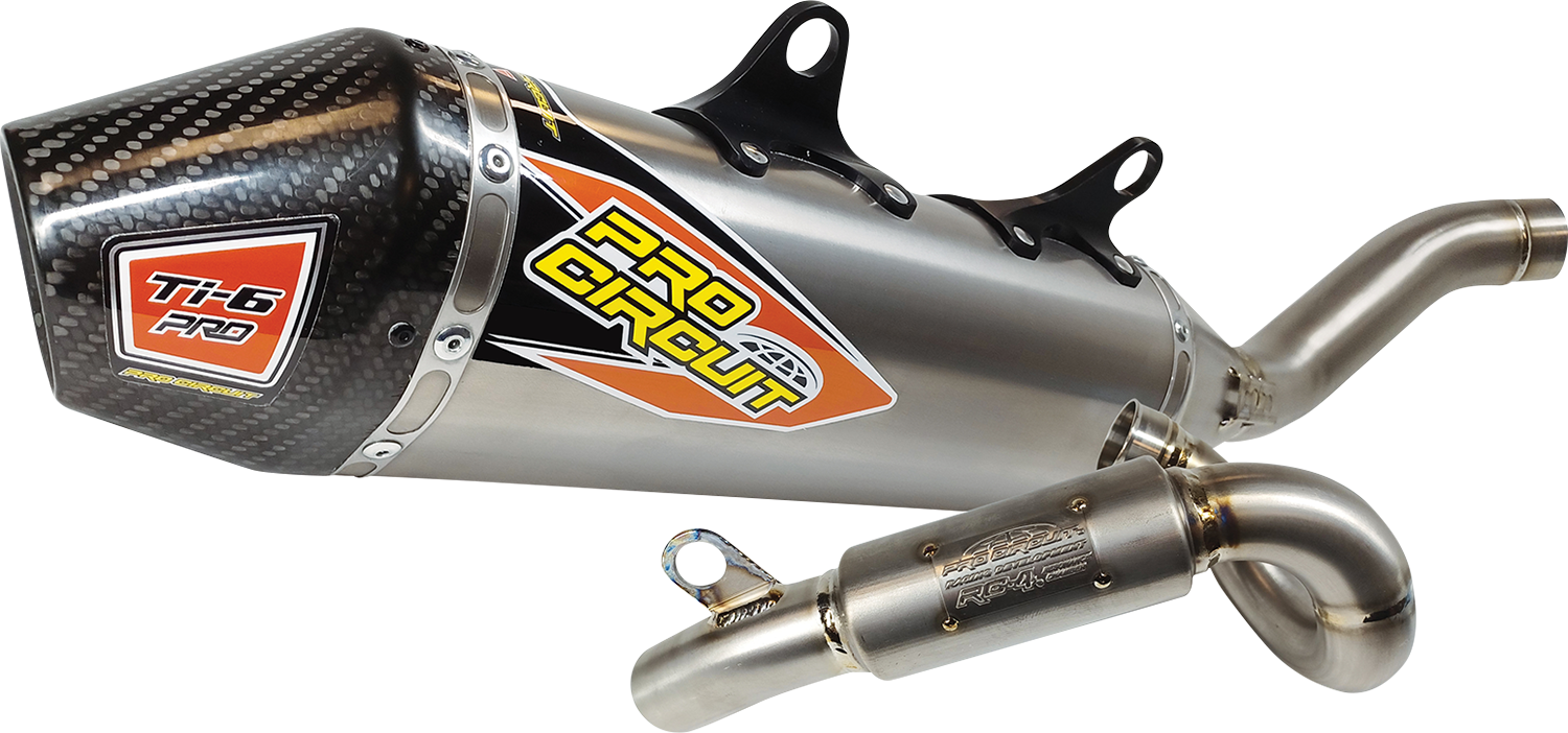4-Takt-Auspuffanlagen Ti-6 und T-6 für Yamaha YZF450 23