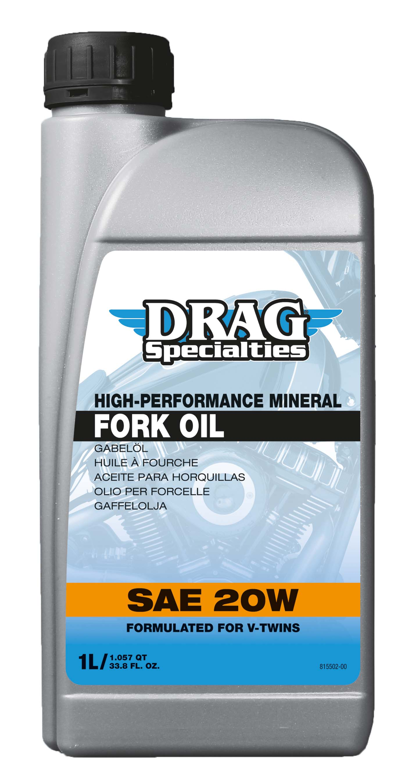 Aceite Horquillas Alto Rendimiento Para Harley-Davidson 20W Drag Specialties