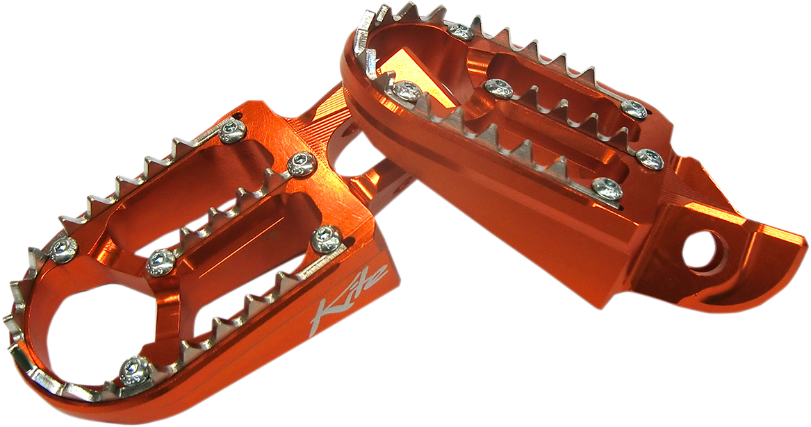 Estriberas MX-EN Para KTM Naranja