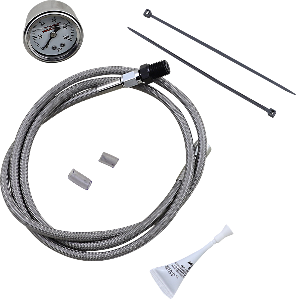 FEULING REMOTE OIL PRESSURE GAUGE/LINE KITS FOR HARLEY DAVIDSON