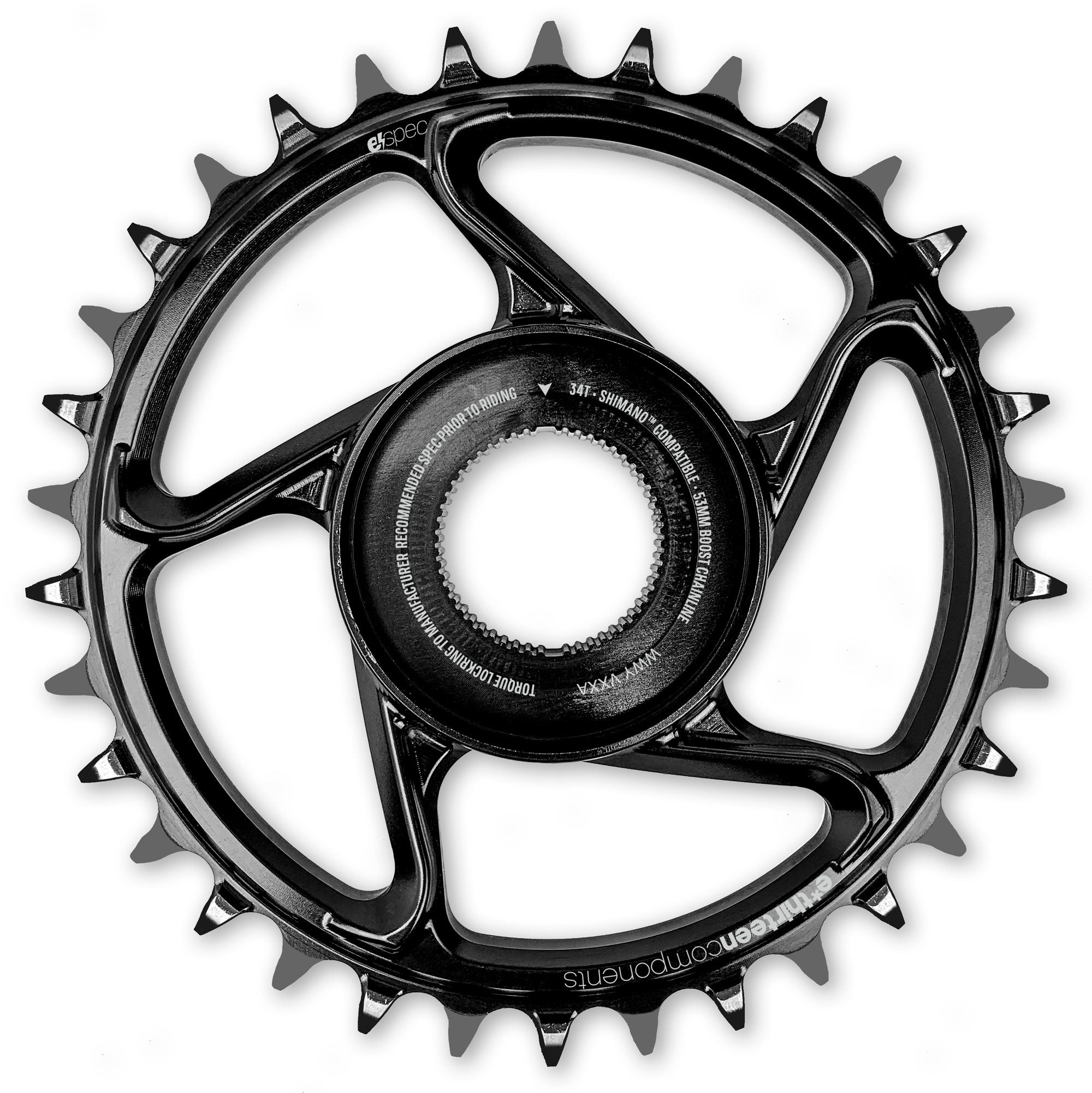 E*SPEC Kettenblatt 32T 32T Alu Shimano Für E-Bike