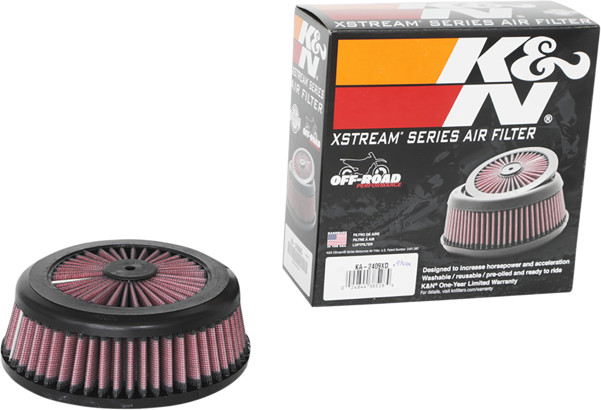 Xstream Series Motocross High-Flow Air Filter For Kawasaki