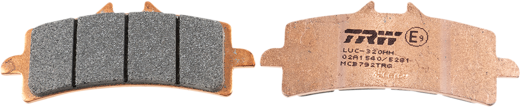 Pastillas De Freno TRW TRQ Brake Pad Sintered Race MCB792TRQ