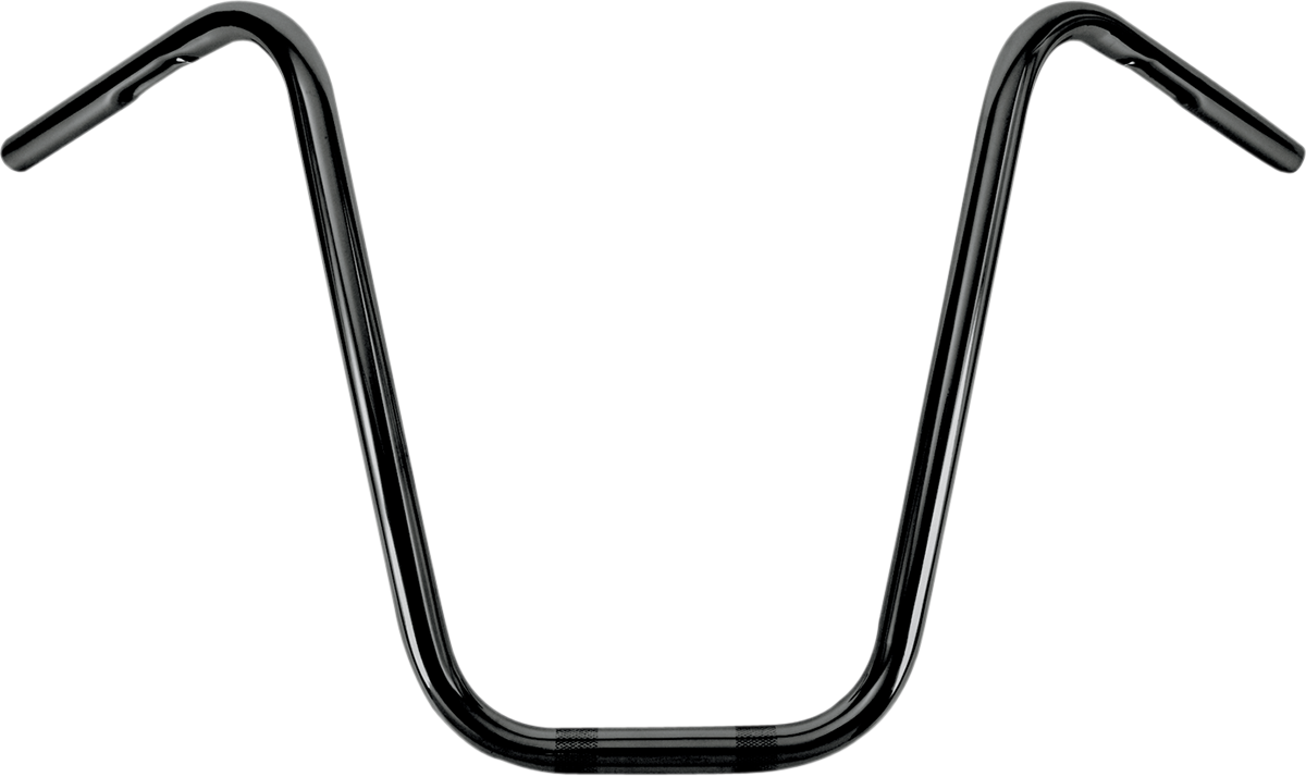 Manillar Cuelgamonos Burly 16" Estrecho Negro Para Harley-Davidson