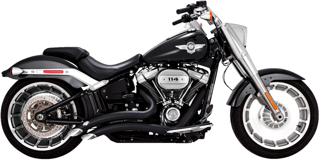 Sistema De Escape Big Radius Negro Para Harley Davidson