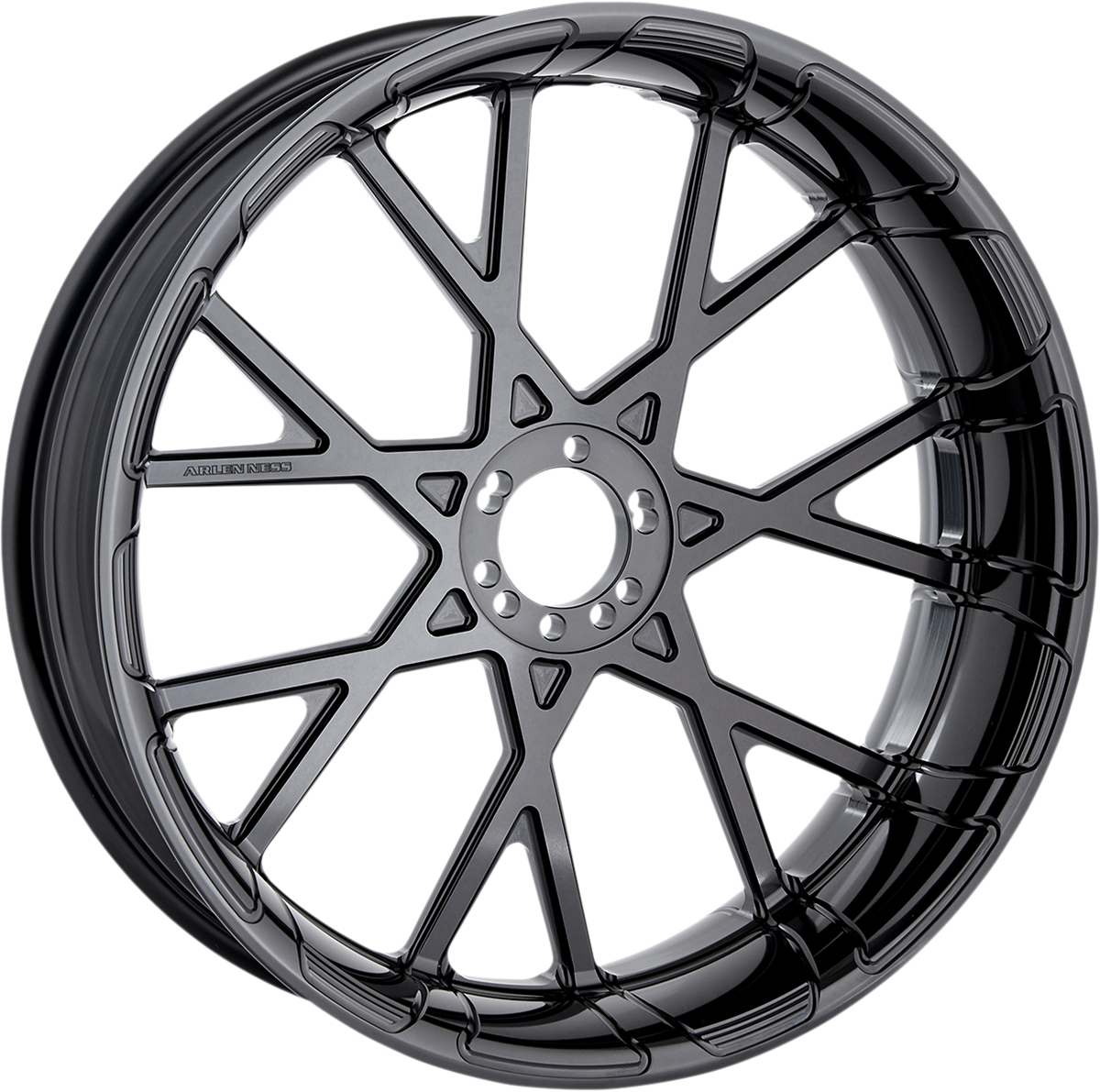 Forged Billet Procross All Black Rims For Indian
