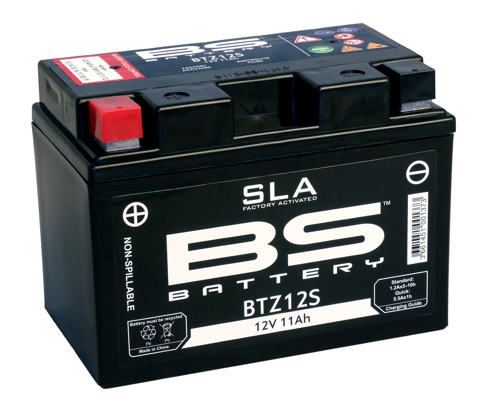 Bateria Alto Rendimiento Para BMW S1000XR BS SLA BTZ12S Battery