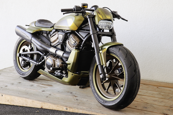 Scheinwerfermasken im Night Rod-Stil für Harley Davidson