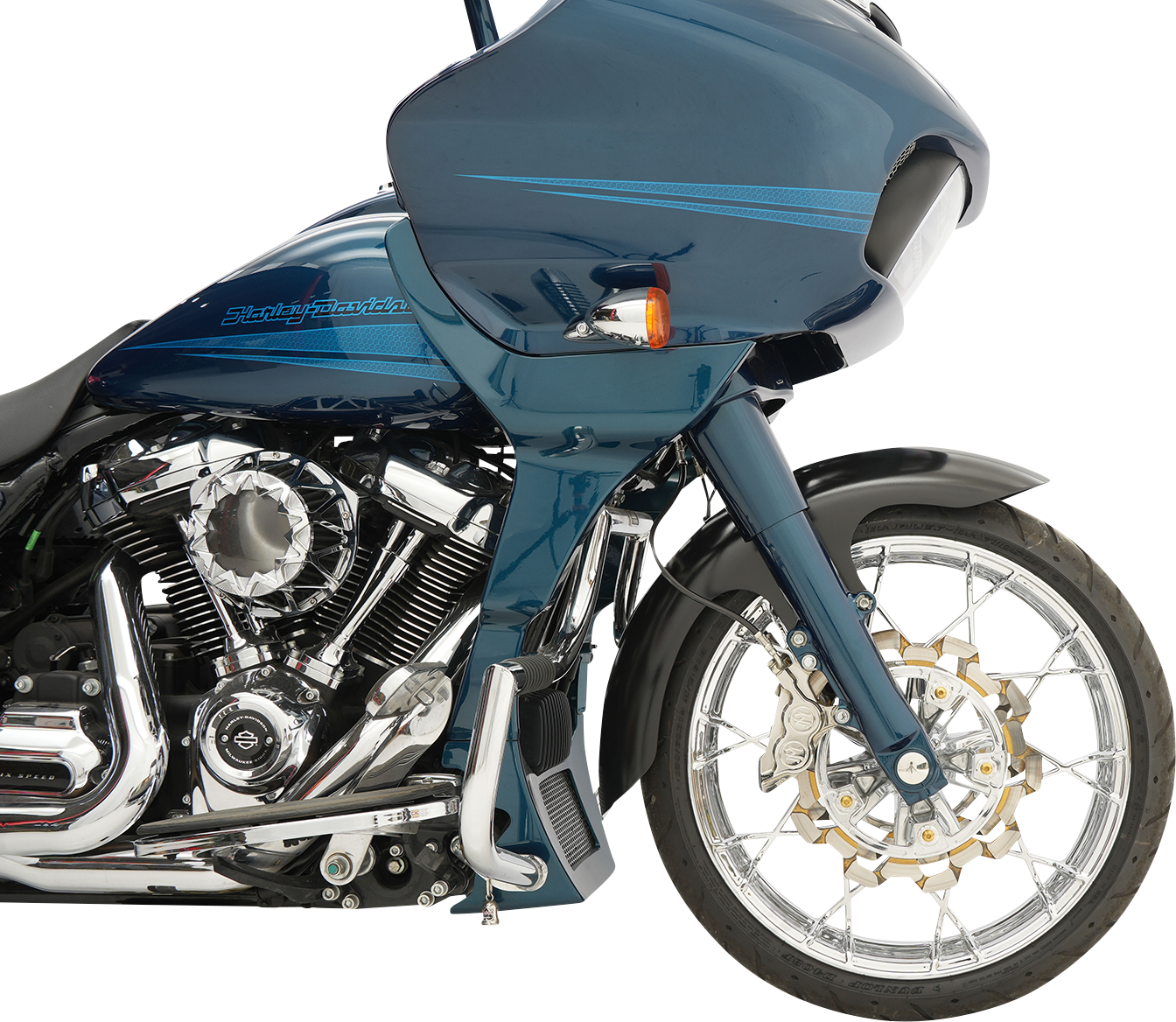 Hugger Series Front Fenders For Dressers 16”/17”/18”/19” Front Wheel For Harley Davidson