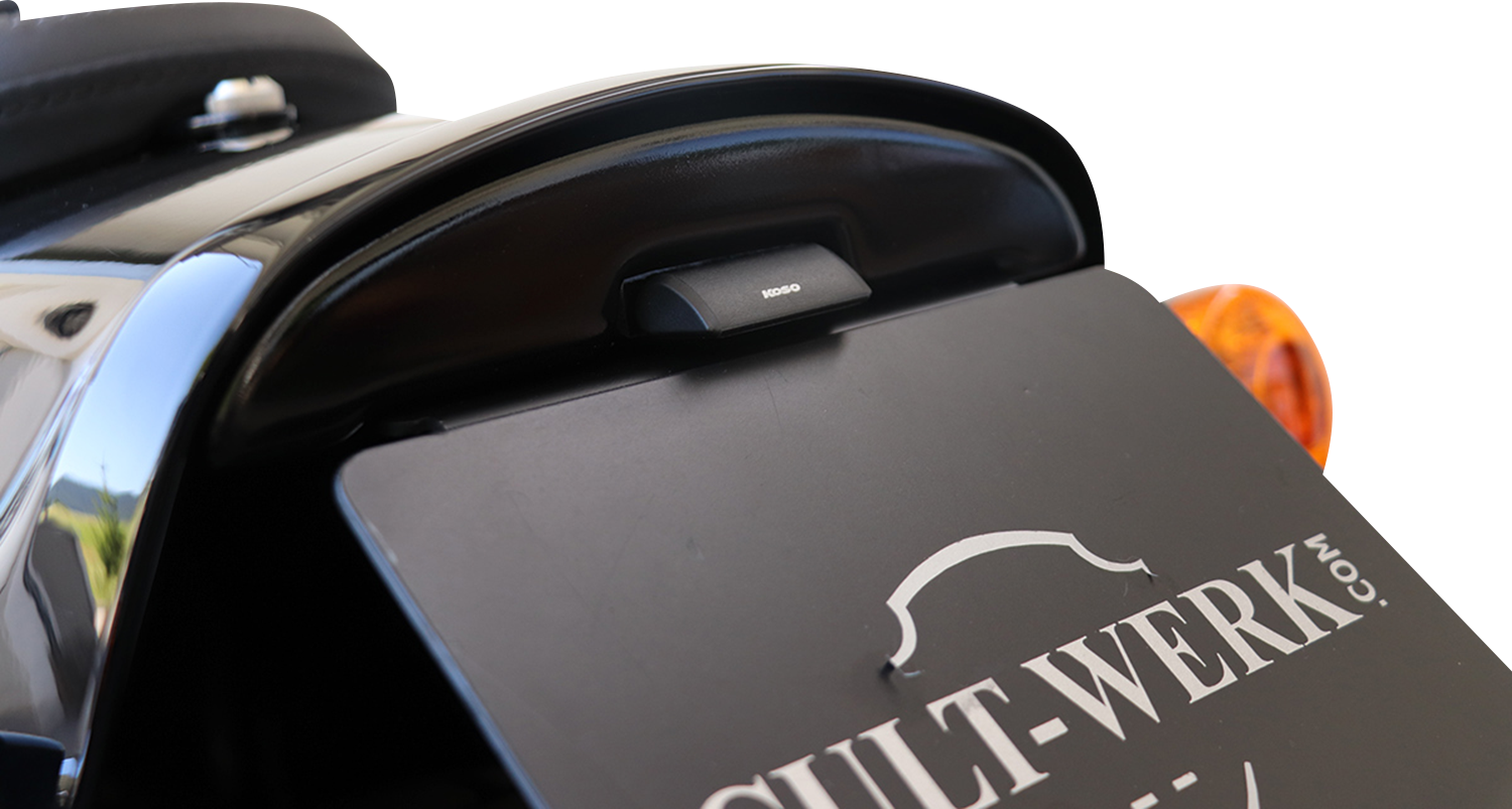 Porta Matricula Central Para Harley Davidson