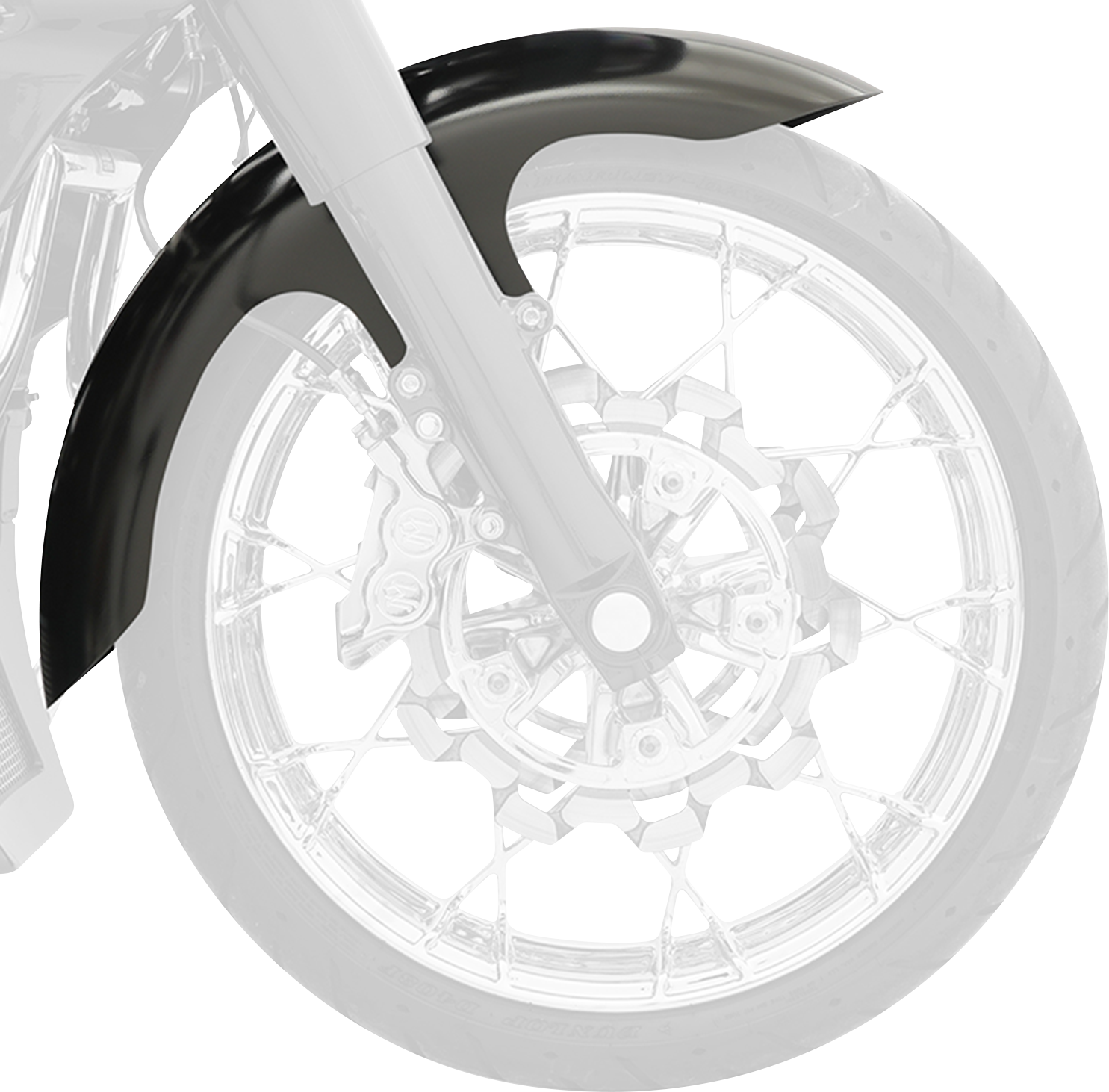 Hugger Series Front Fenders For Dressers 16”/17”/18”/19” Front Wheel For Harley Davidson