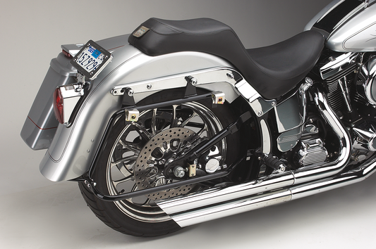 Bagger-Tail Saddlebag Montaggio per modelli Softail per Harley-Davidson