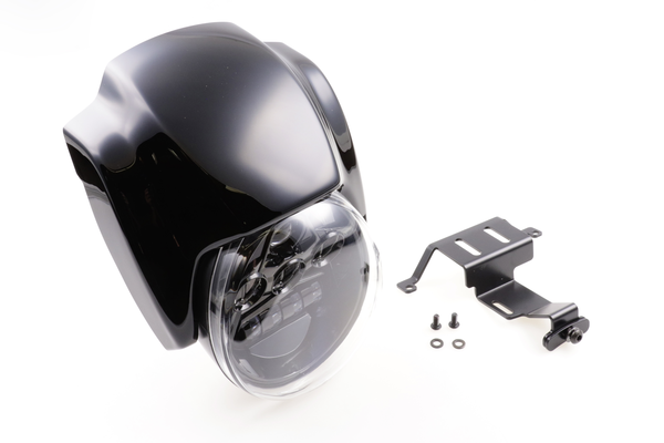 Night Rod-Style Scheinwerfer-Kits Schwarzglänzend für Sportster S