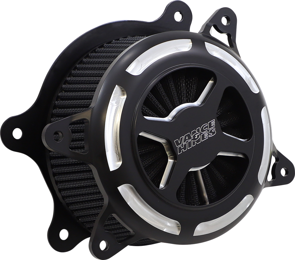 VO2 X Air Intakes Black Contrast For Harley Davidson