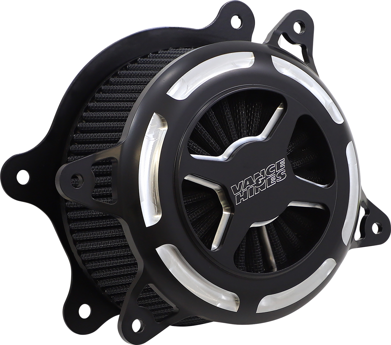 VO2 X Air Intakes Black Contrast For Harley Davidson