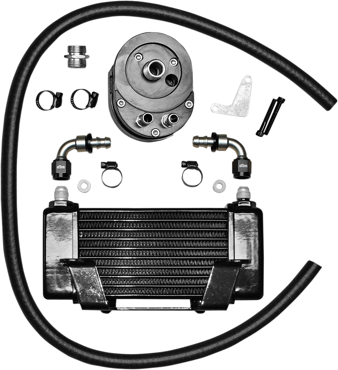 Radiador Aceite Para Harley-Davidson Touring 2009-2016 Oil  Cooler Kit