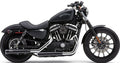 Exhausts For Sportster '14-Up Cobra 3" Slip-On Black Mufflers Race-Pro Tips