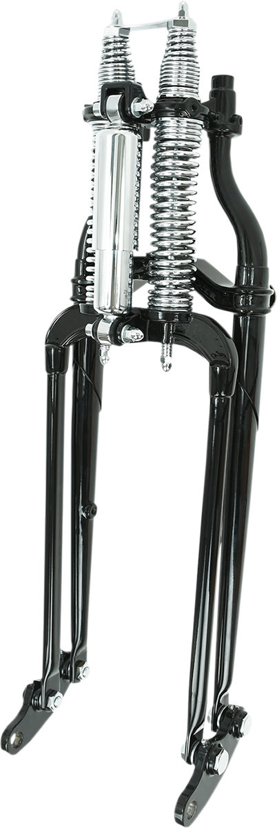 Springer Forks For Harley Davidson Black body/chrome springs