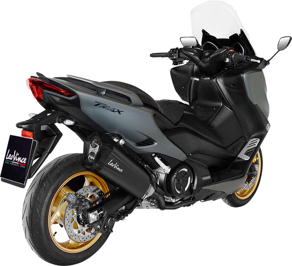 Roller-Komplettauspuffanlagen LV-12 Black Edition für Yamaha T-MAX/Tech MAX 560 20-22