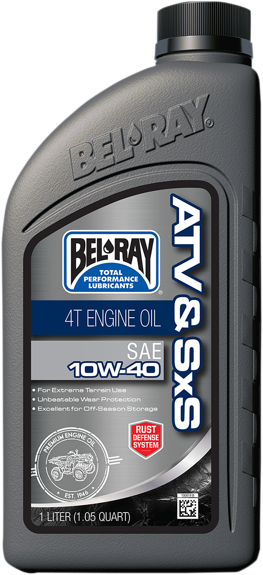 Aceite Motor 10W-40 Bel-Ray ATV & SxS Mineral 4T Engine Oil