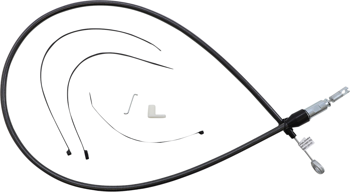 Quick Connect Braided Upper Clutch Cables Alternate Length For Harley Davidson