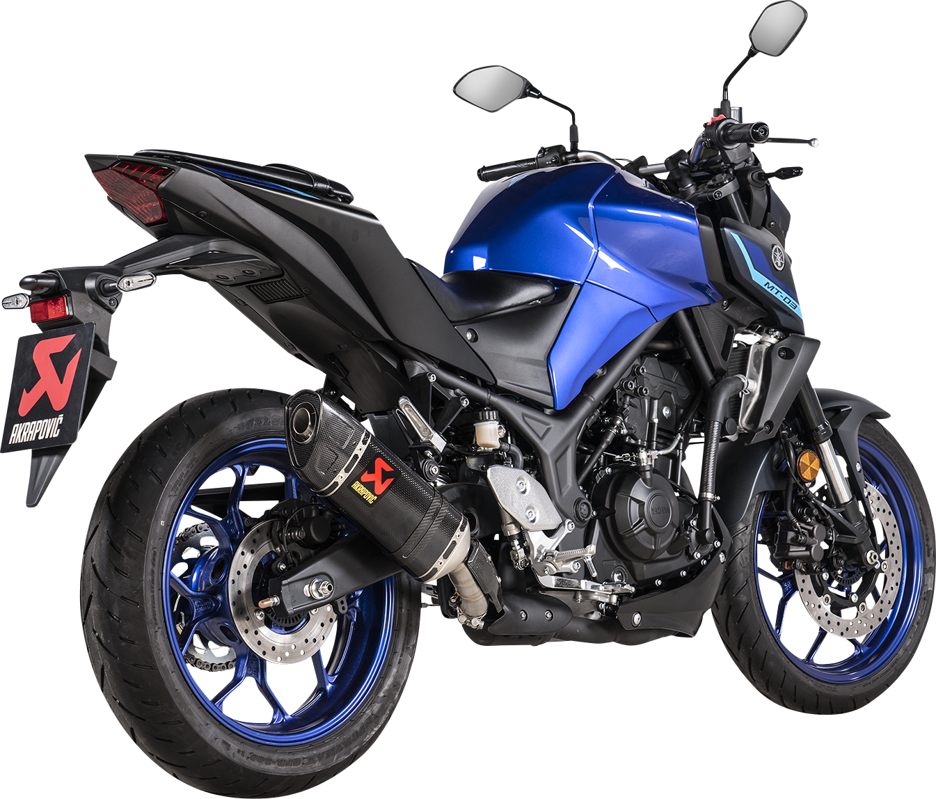 Schalldämpfer der Slip-On-Serie für Yamaha MT-03 22, YZF-R3 22